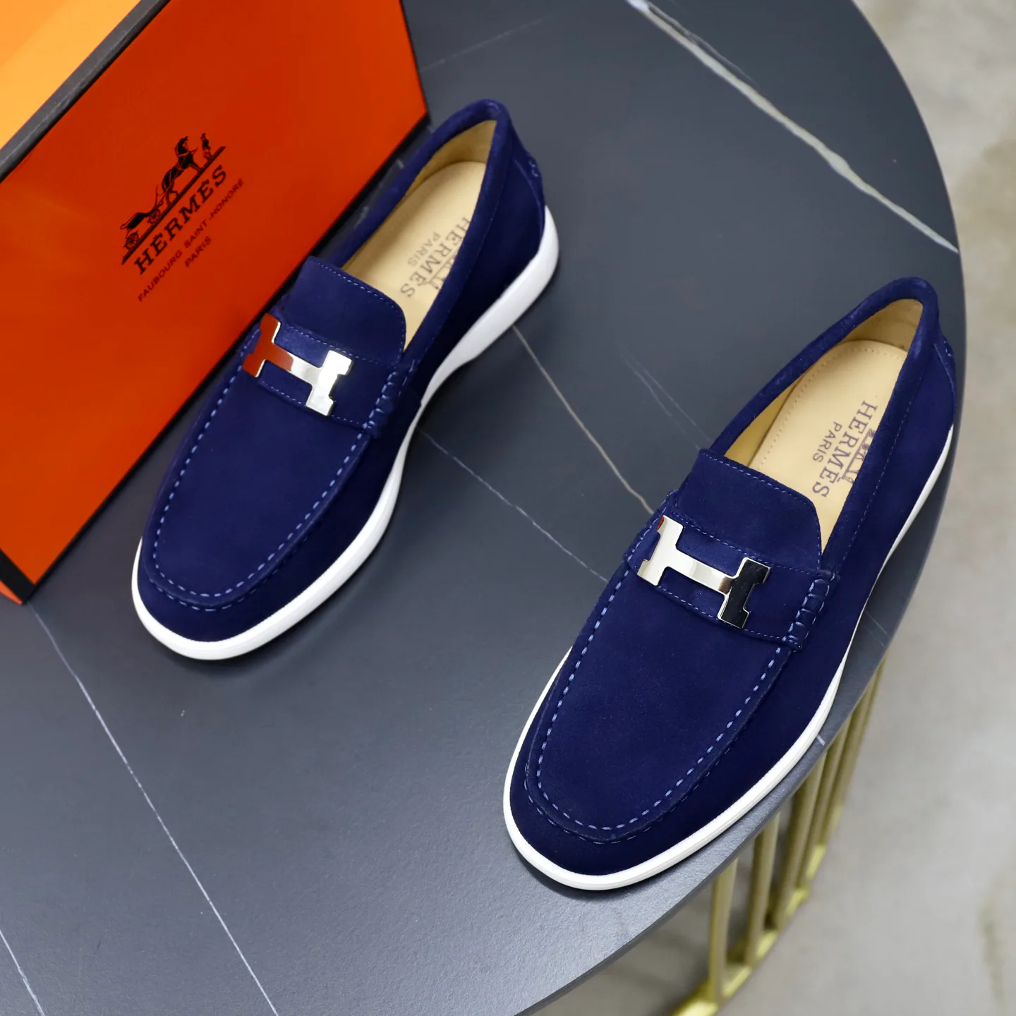 Лоферы И Туфли Мужские Hermes 18103103