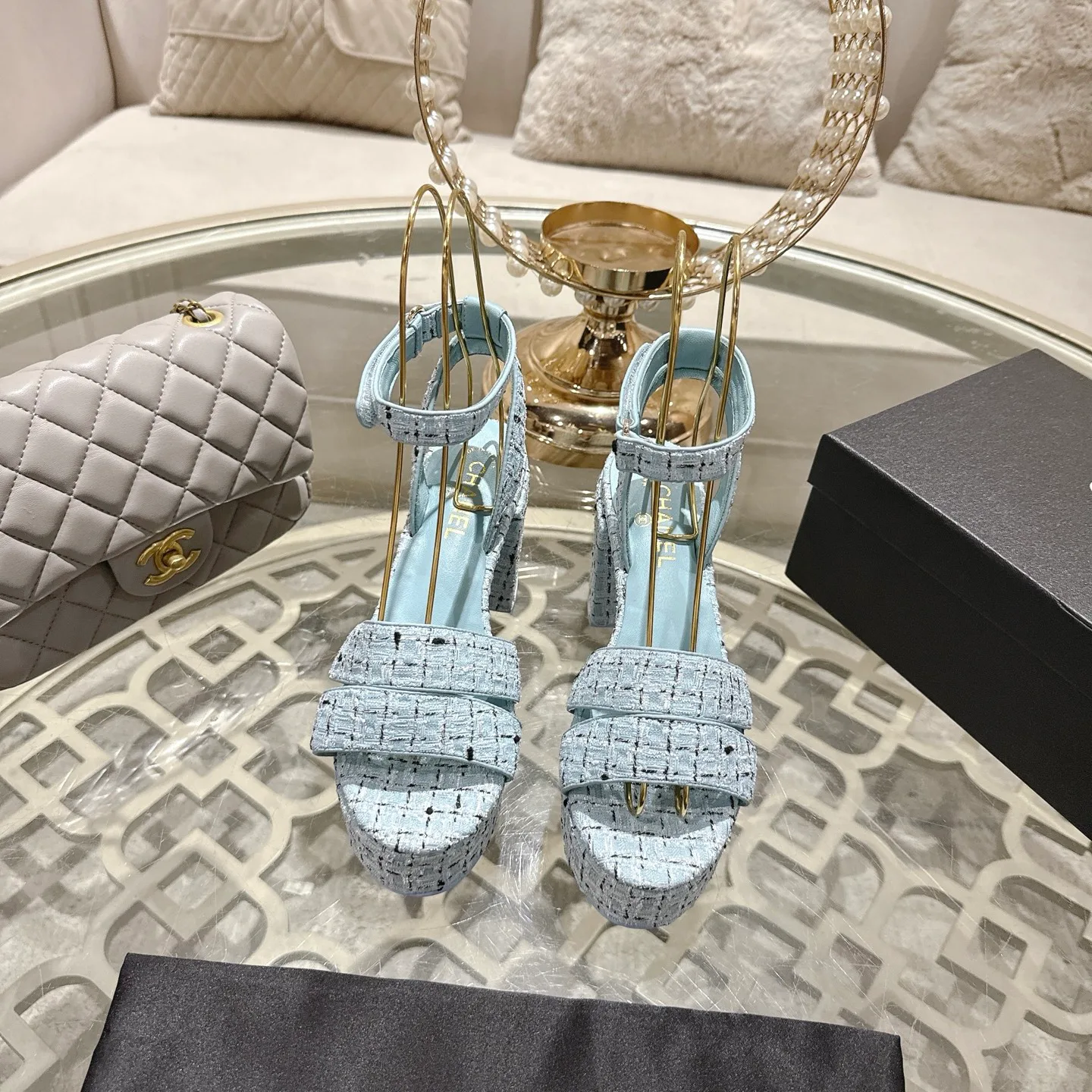 Босоножки Женские Chanel 9361031