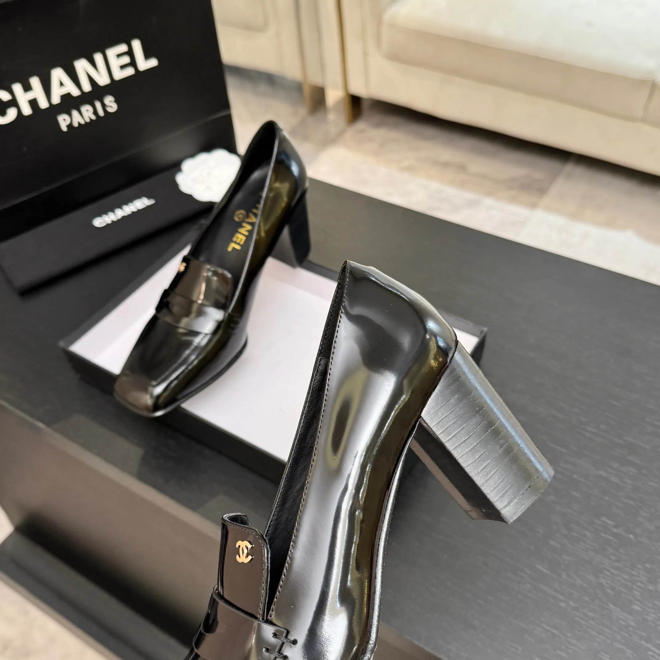 Лоферы И Мокасины Женские Chanel 18063091