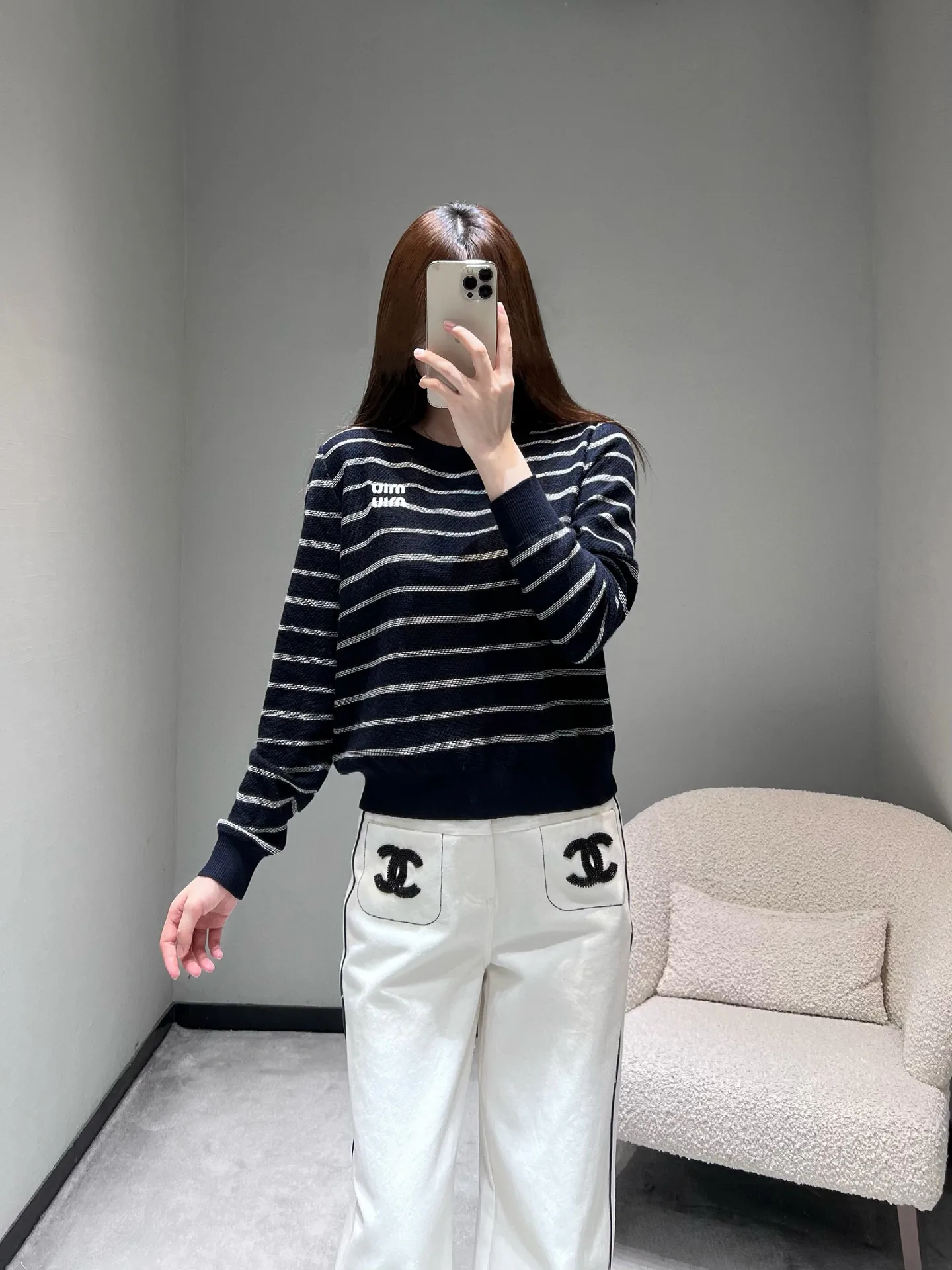 Джемперы И Свитеры Женские Miu Miu 4772164