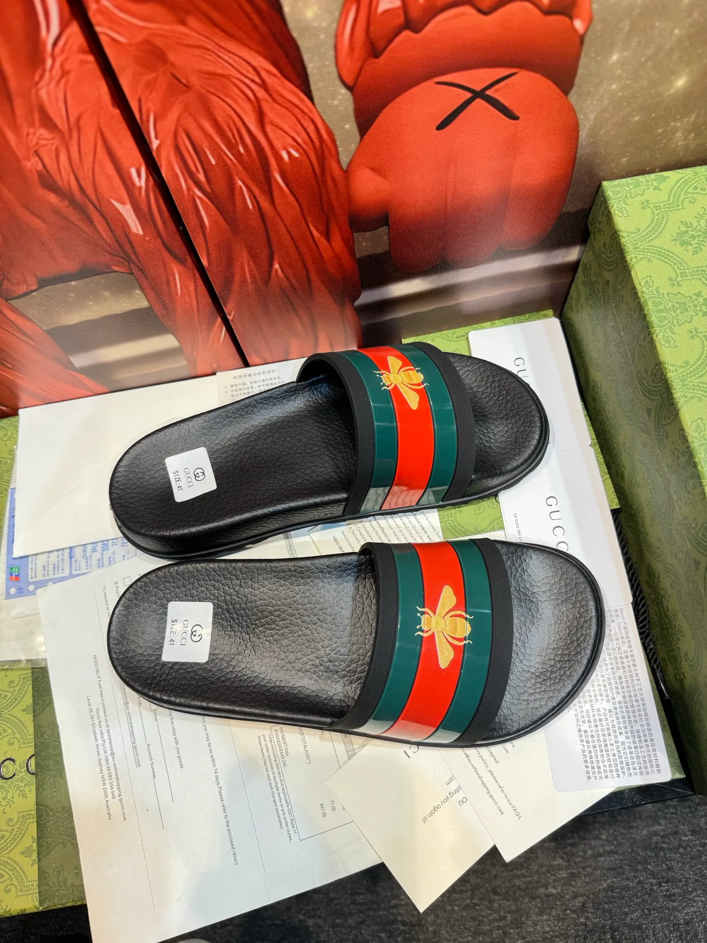 Шлепанцы Женские Gucci 10313888