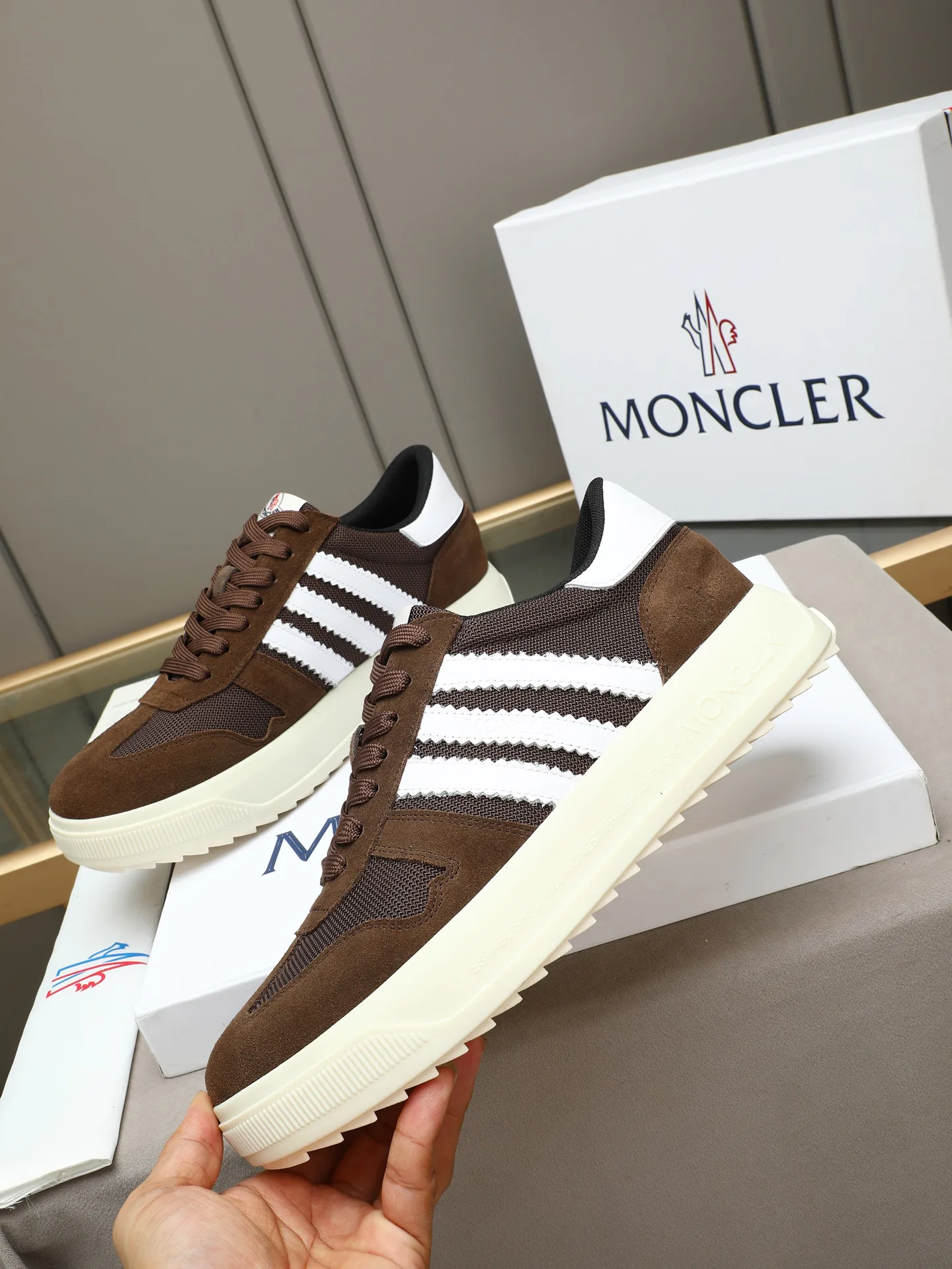 Кроссовки Мужские Moncler 17955490