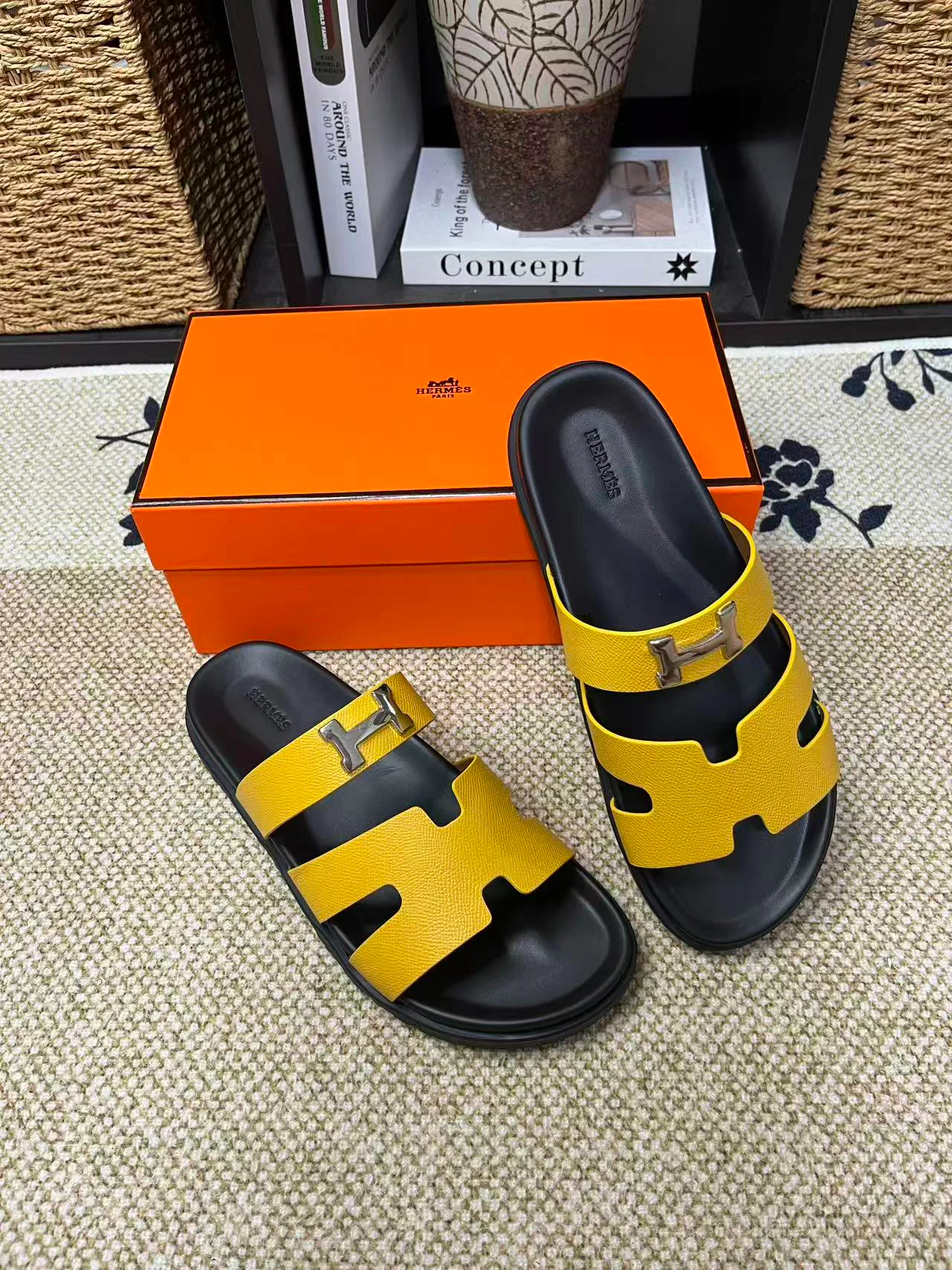 Шлепанцы Женские Hermes 991636