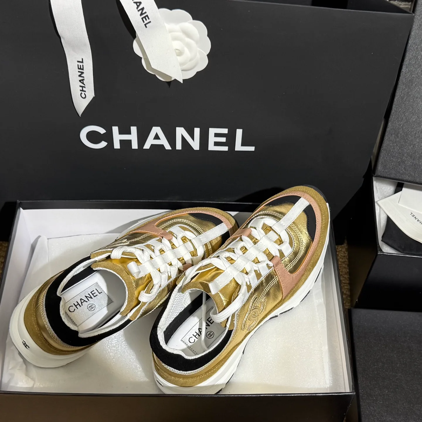 Кроссовки Женские Chanel 1769837