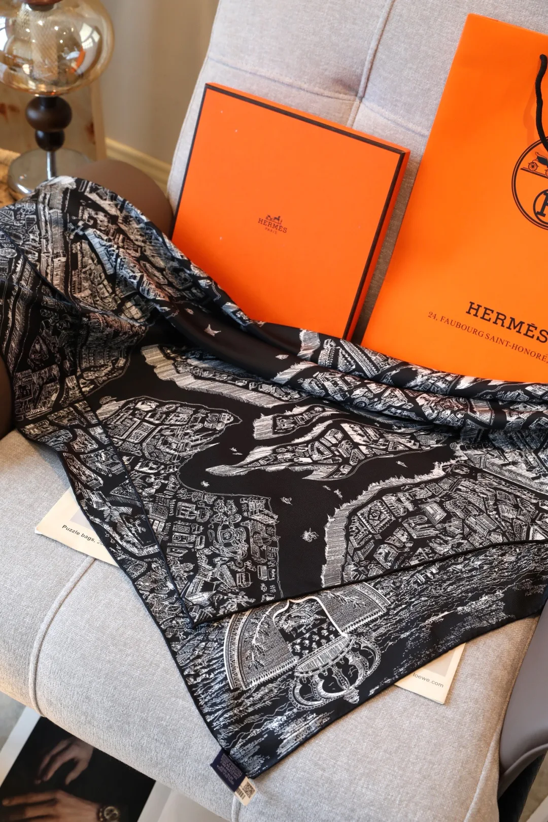 Шарфы Hermes 11852774