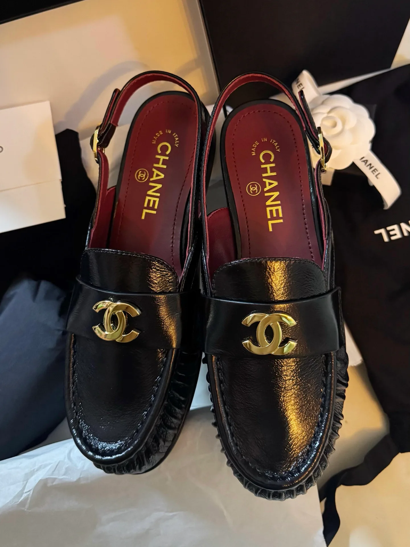 Лоферы И Мокасины Женские Chanel 18107569