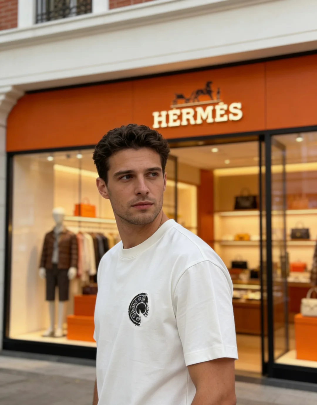 Футболки Мужские Hermes 13442023