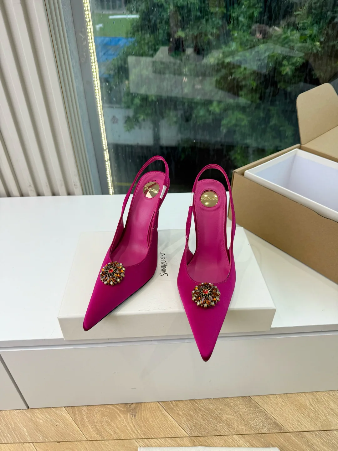 Туфли Женские Saint Laurent 18104156