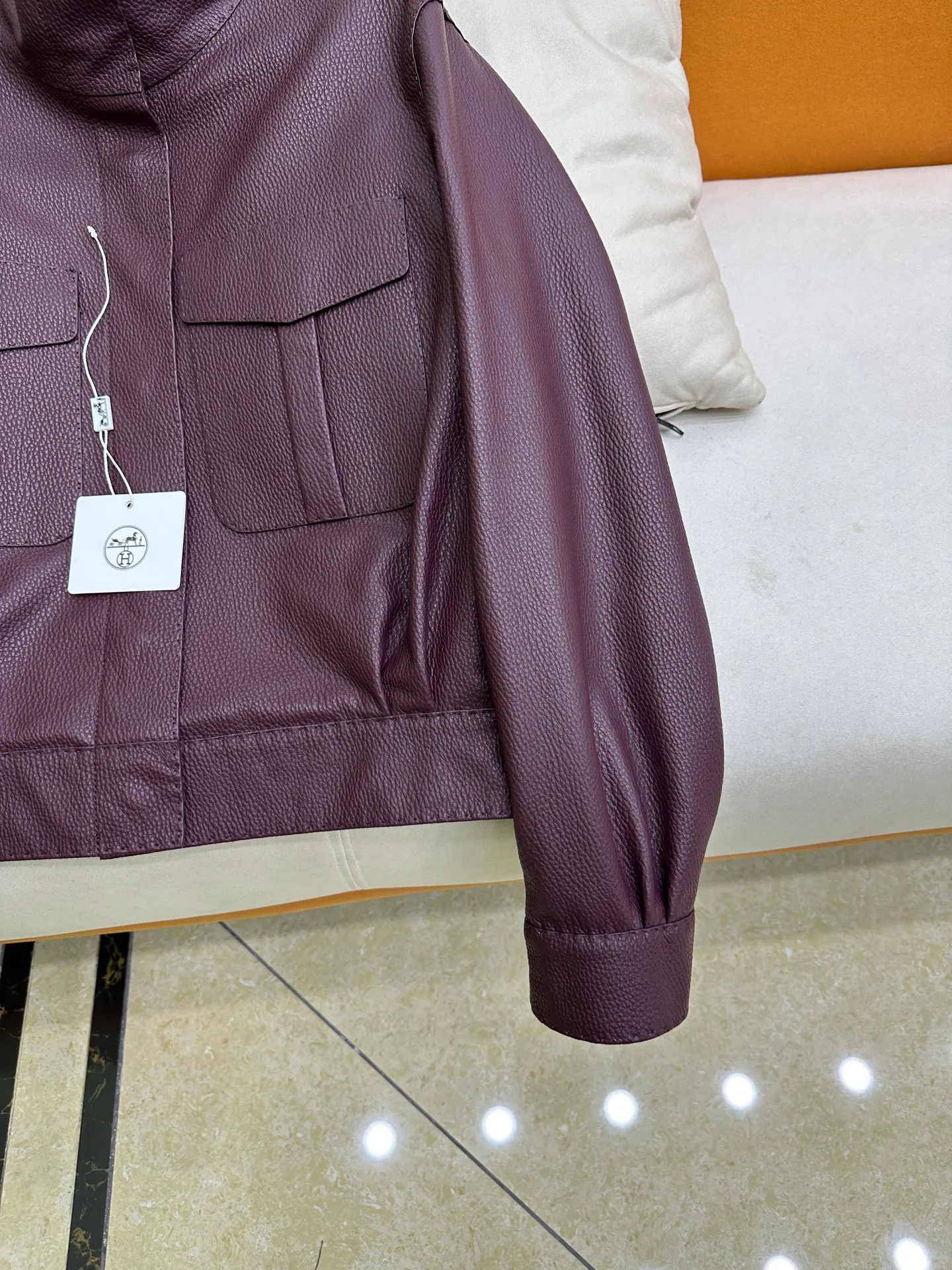 Кожаные Куртки И Дублёнки Женские Hermes 11187834