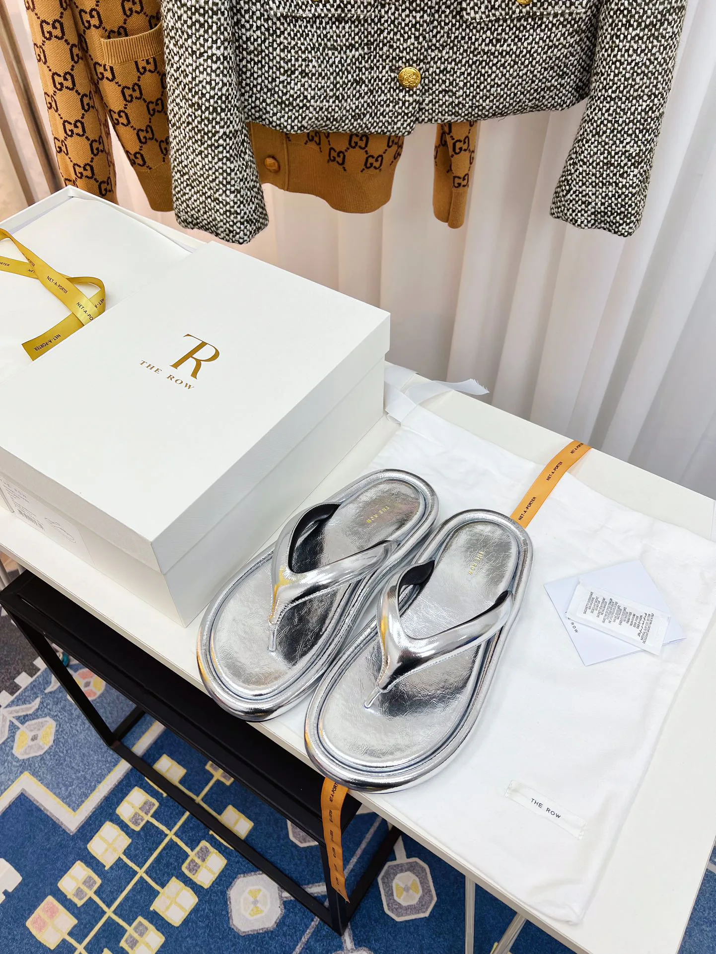 Шлепанцы Женские The Row 16914