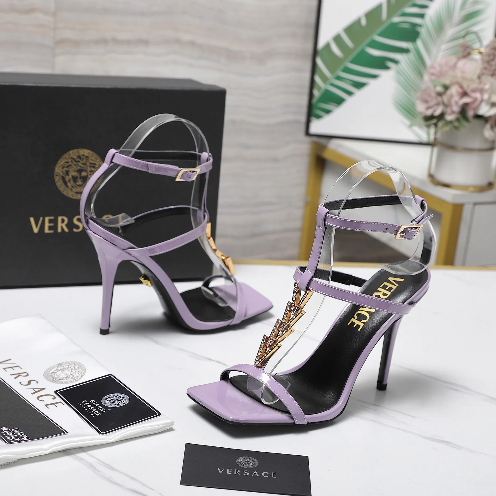 Босоножки Женские Versace 1262708