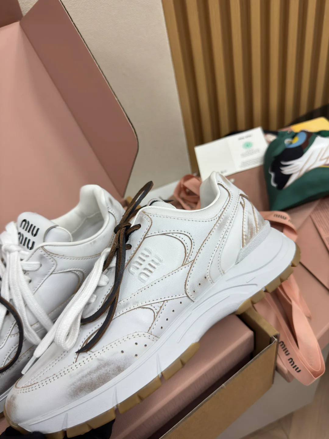 Кроссовки Женские Miu Miu 516722