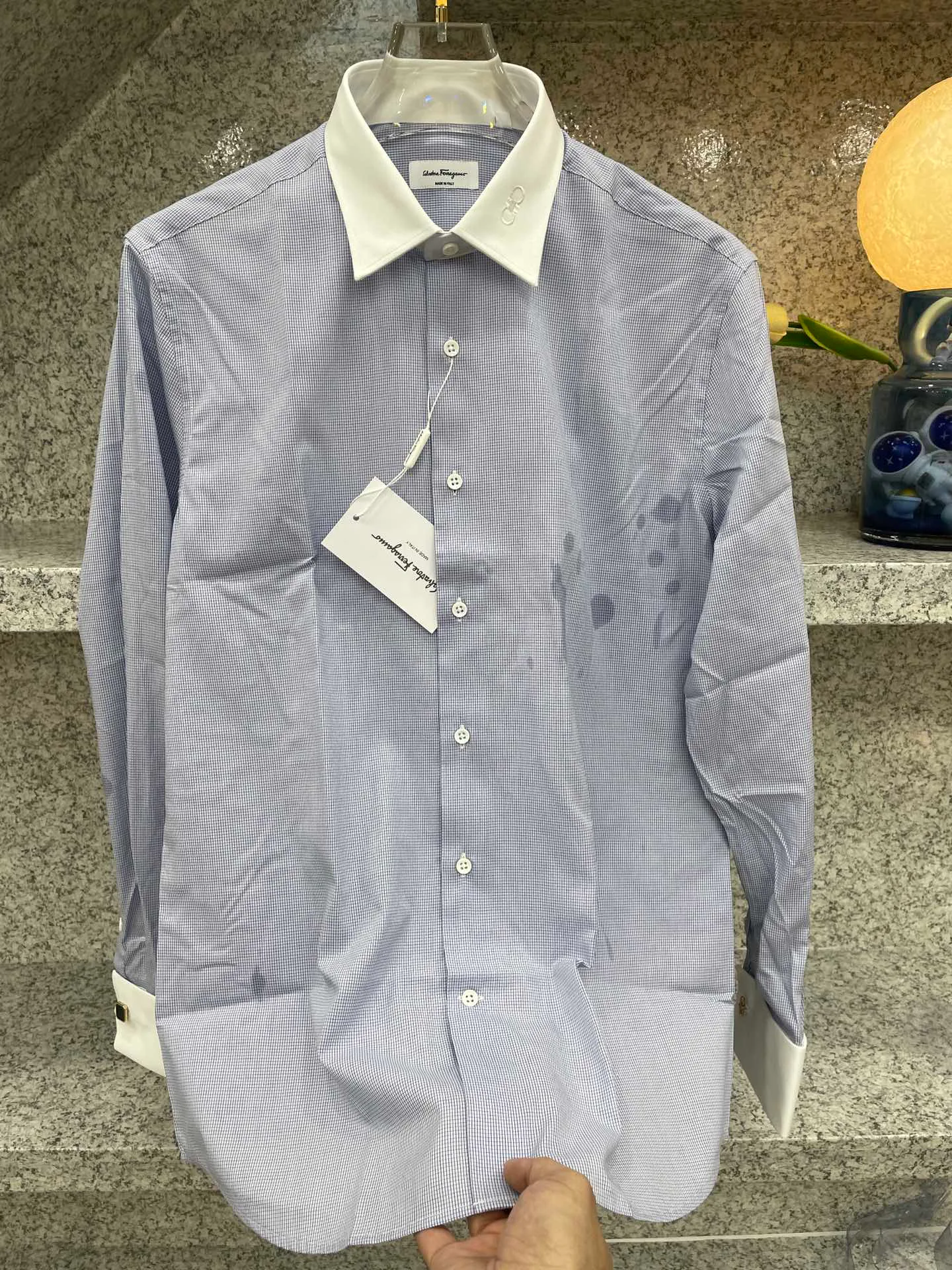 Рубашки Мужские Salvatore Ferragamo 18510001
