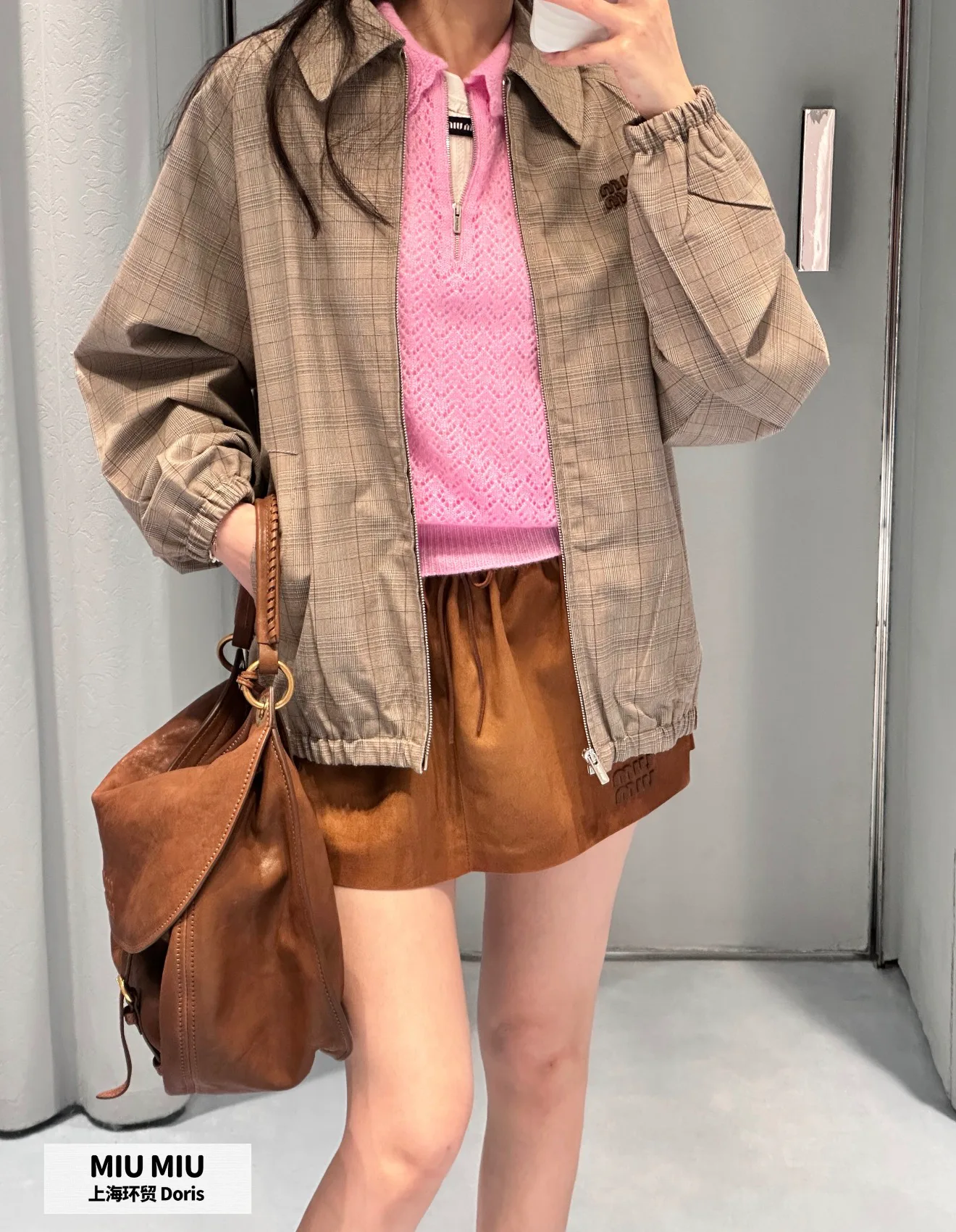 Куртки И Пуховики Женские Miu Miu 18113756