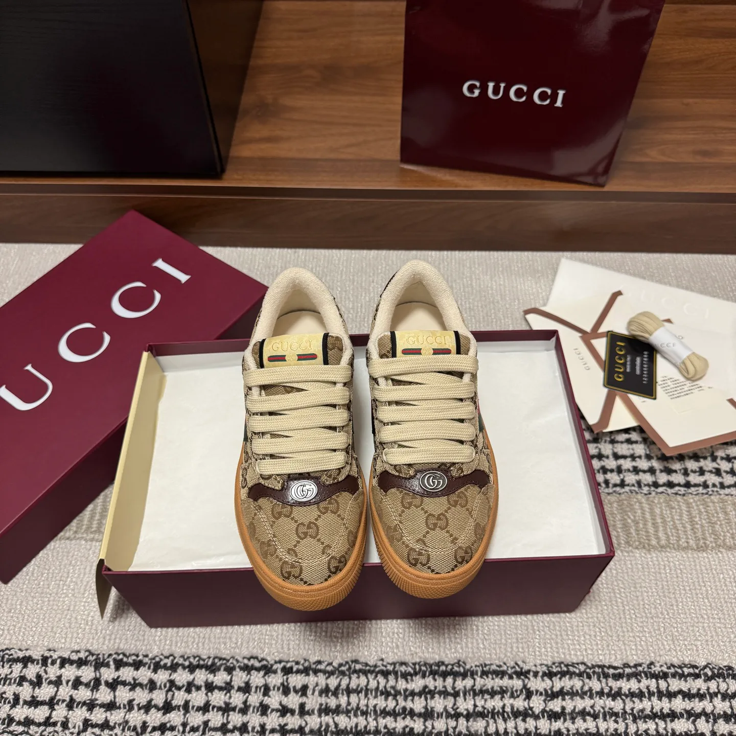 Кеды Женские Gucci 11946861