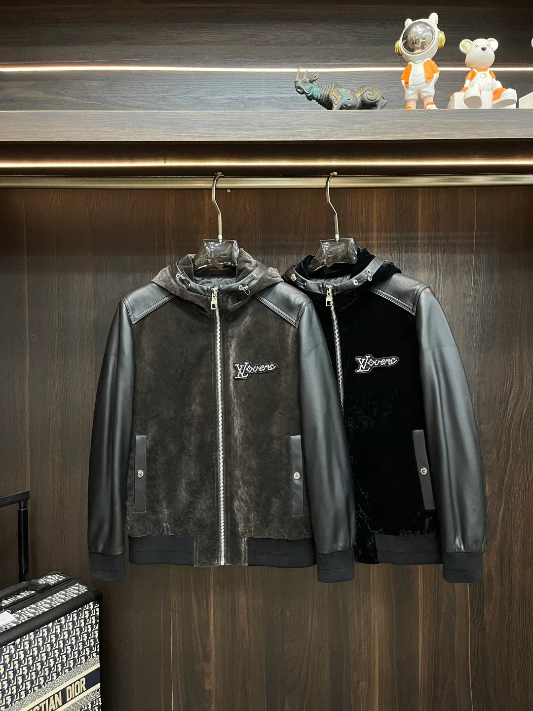 Кожаные Куртки И Дублёнки Мужские Louis Vuitton 493009