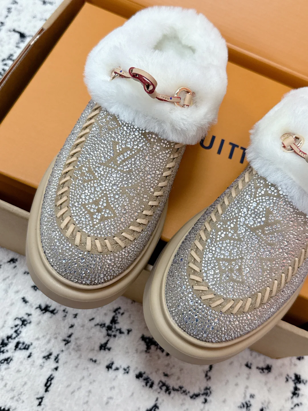 Угги Женские Louis Vuitton 442524