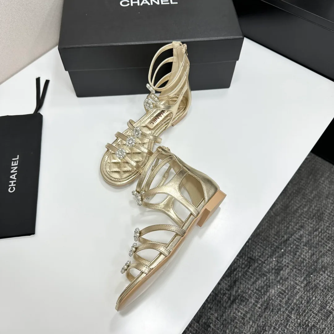 Сандалии Женские Chanel 9651871