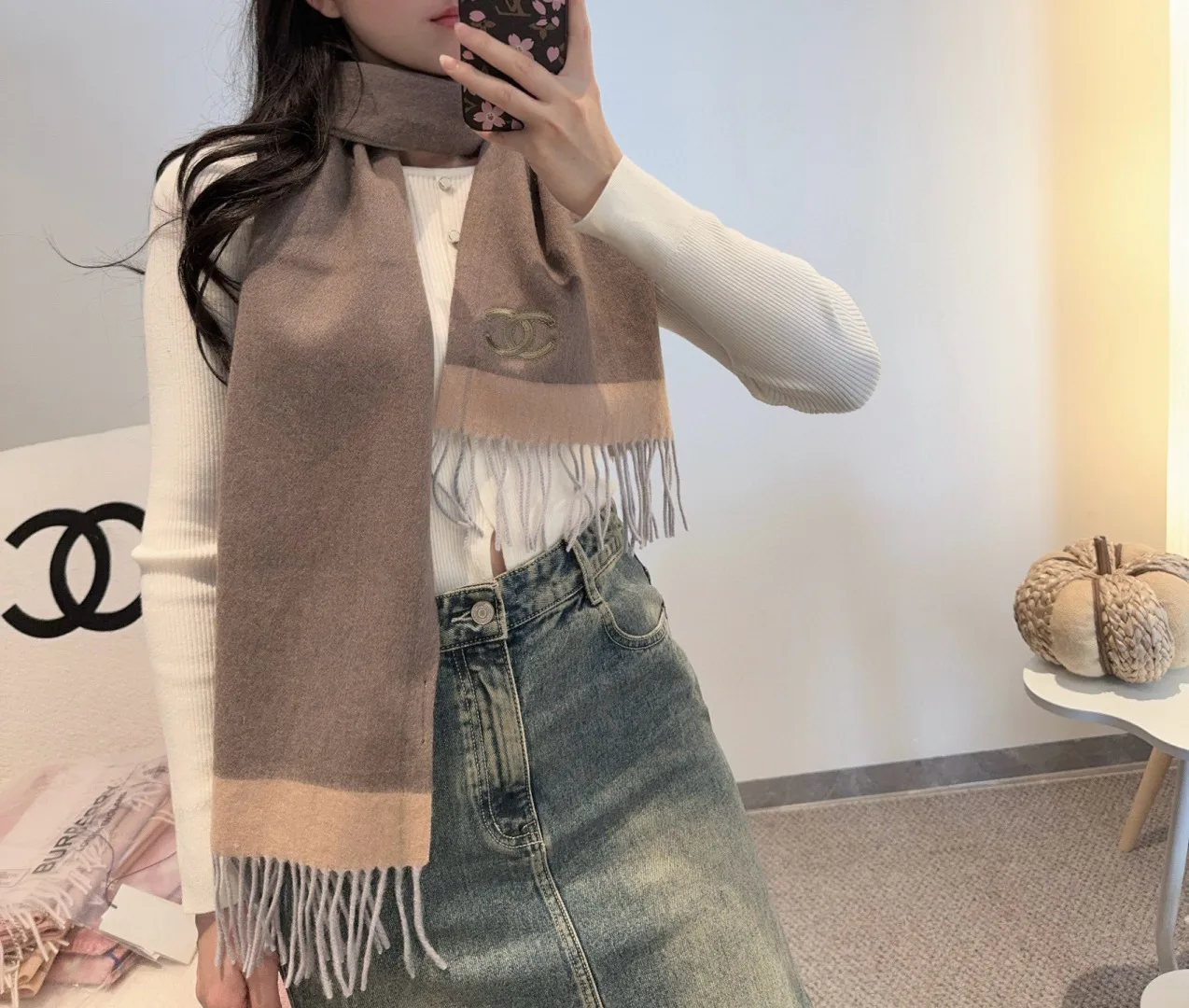 Шарфы Chanel 588332