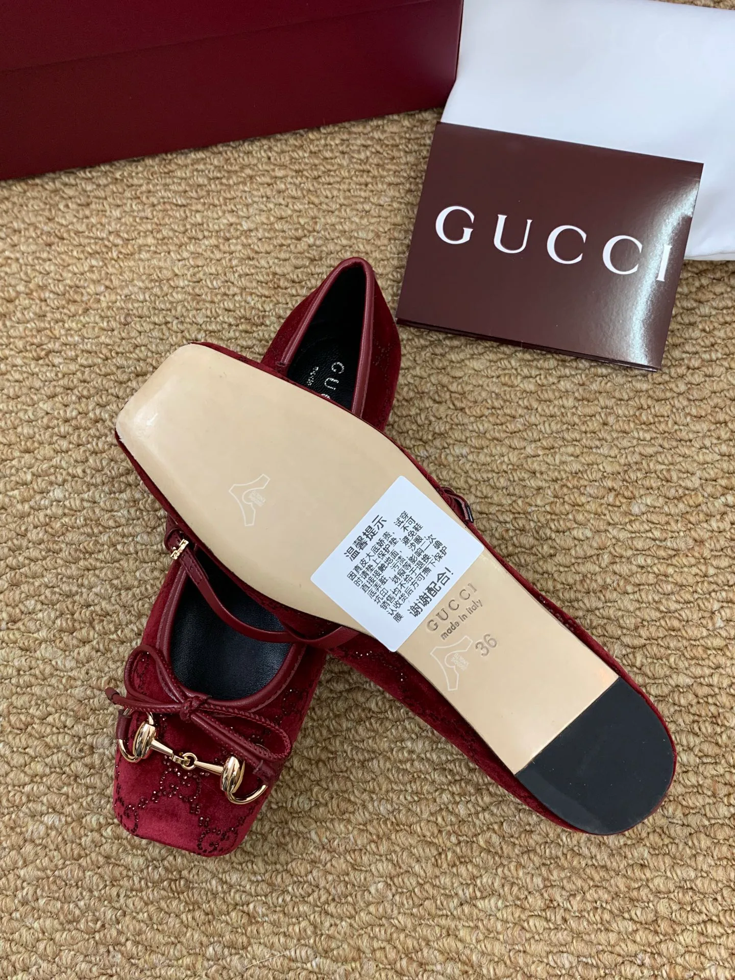 Балетки Женские Gucci 804997