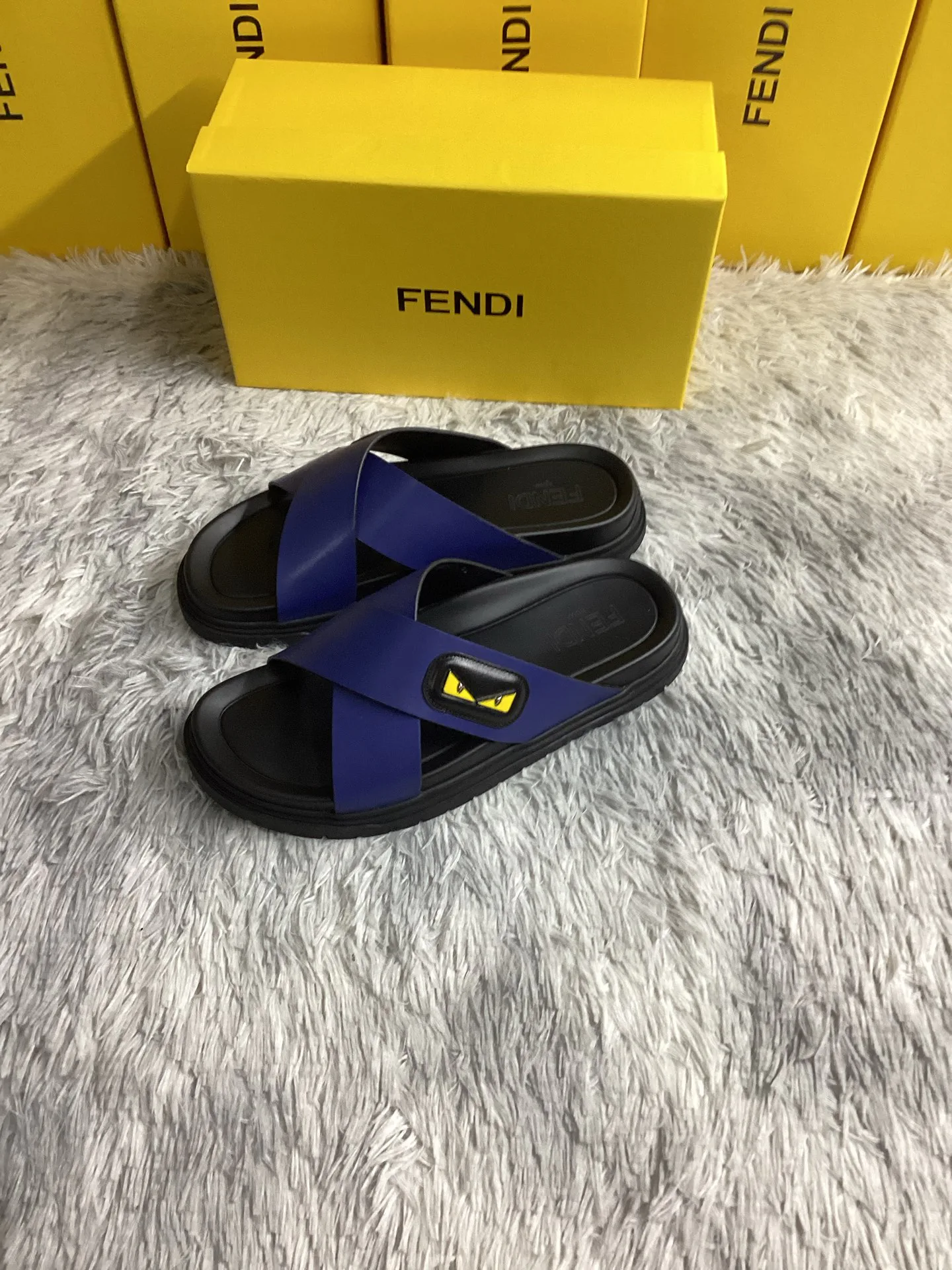Шлепанцы Мужские Fendi 13353283