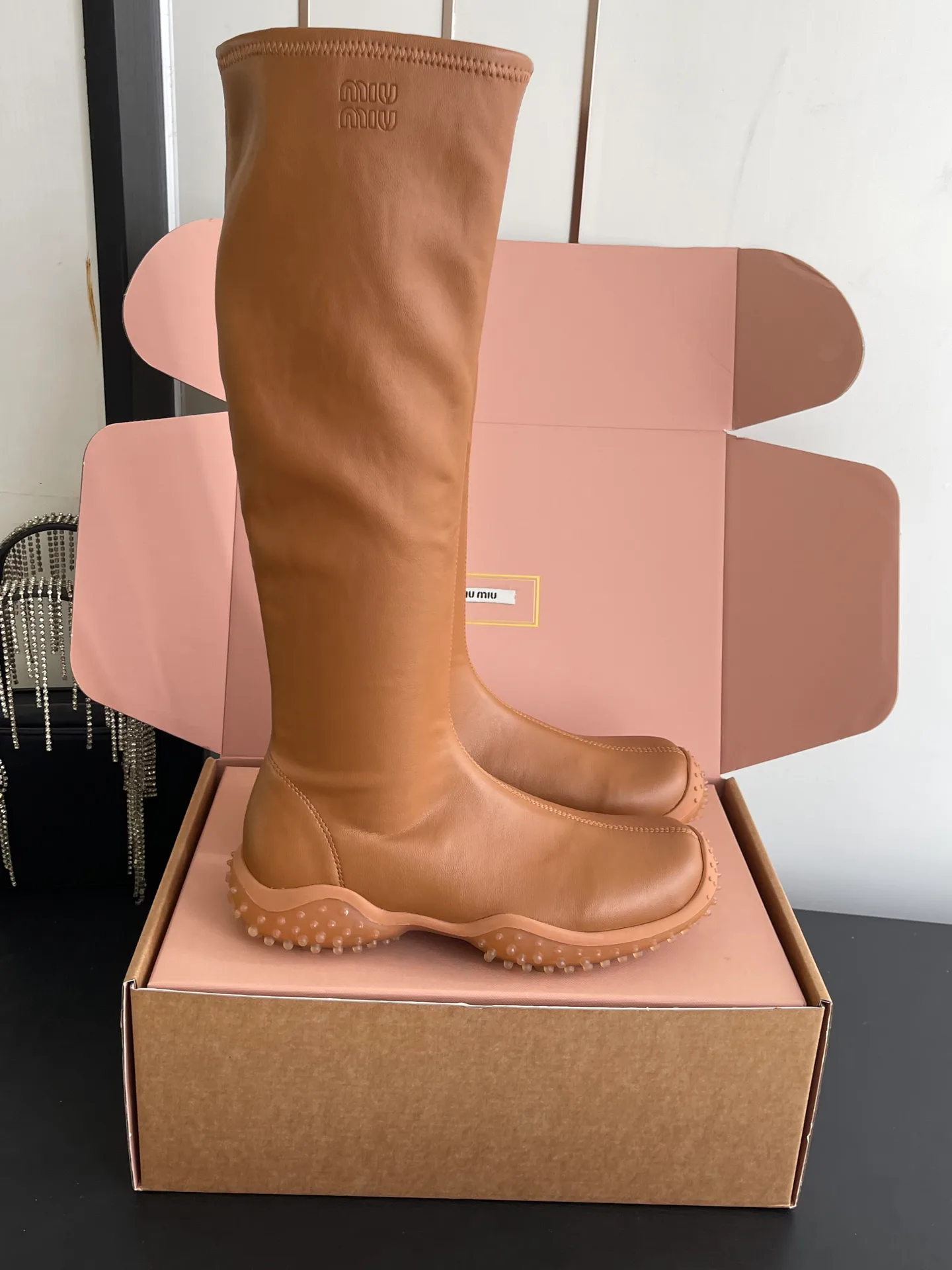 Сапоги Женские Miu Miu 17554334
