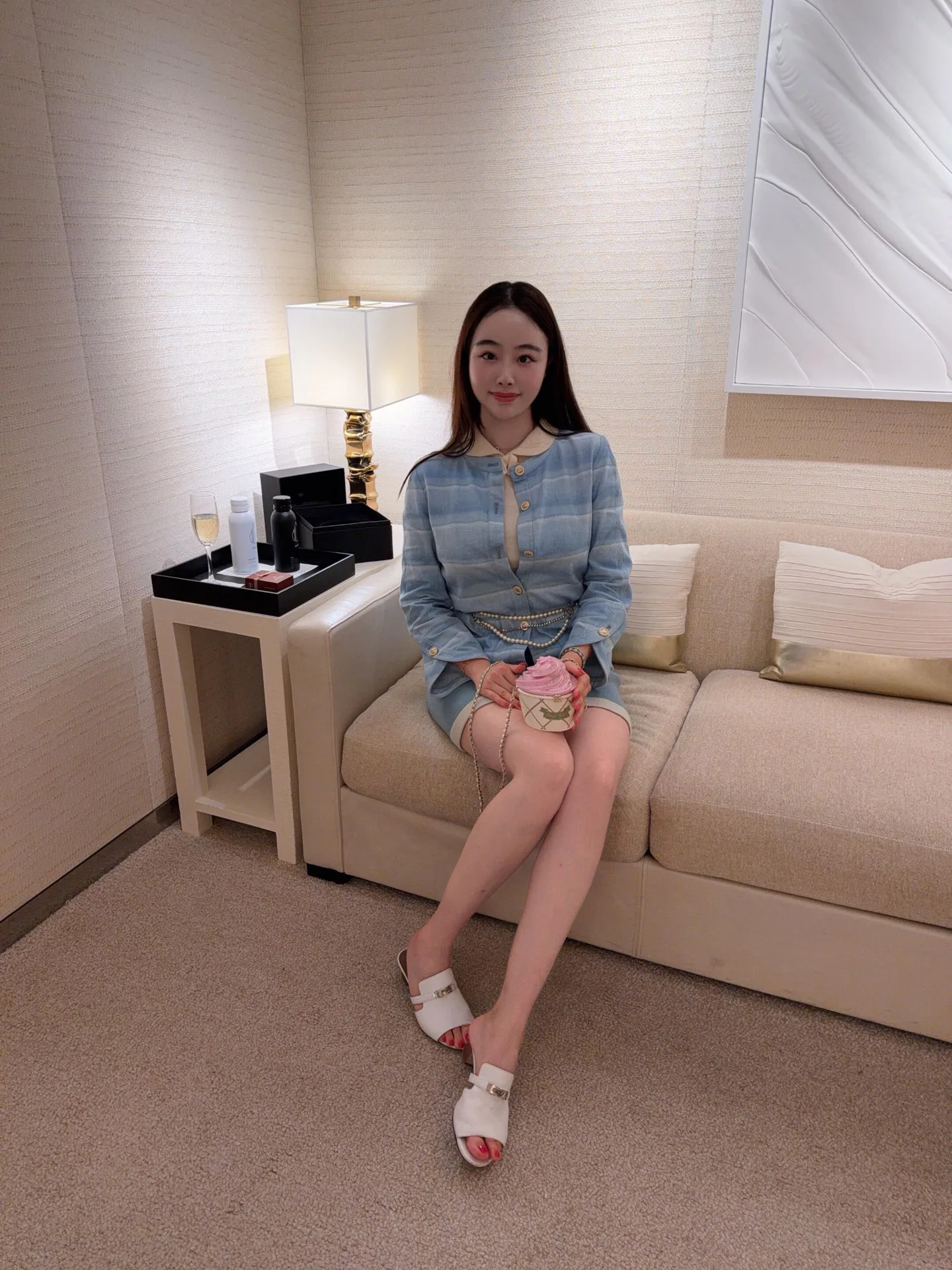 Куртки И Пуховики Женские Chanel 583712