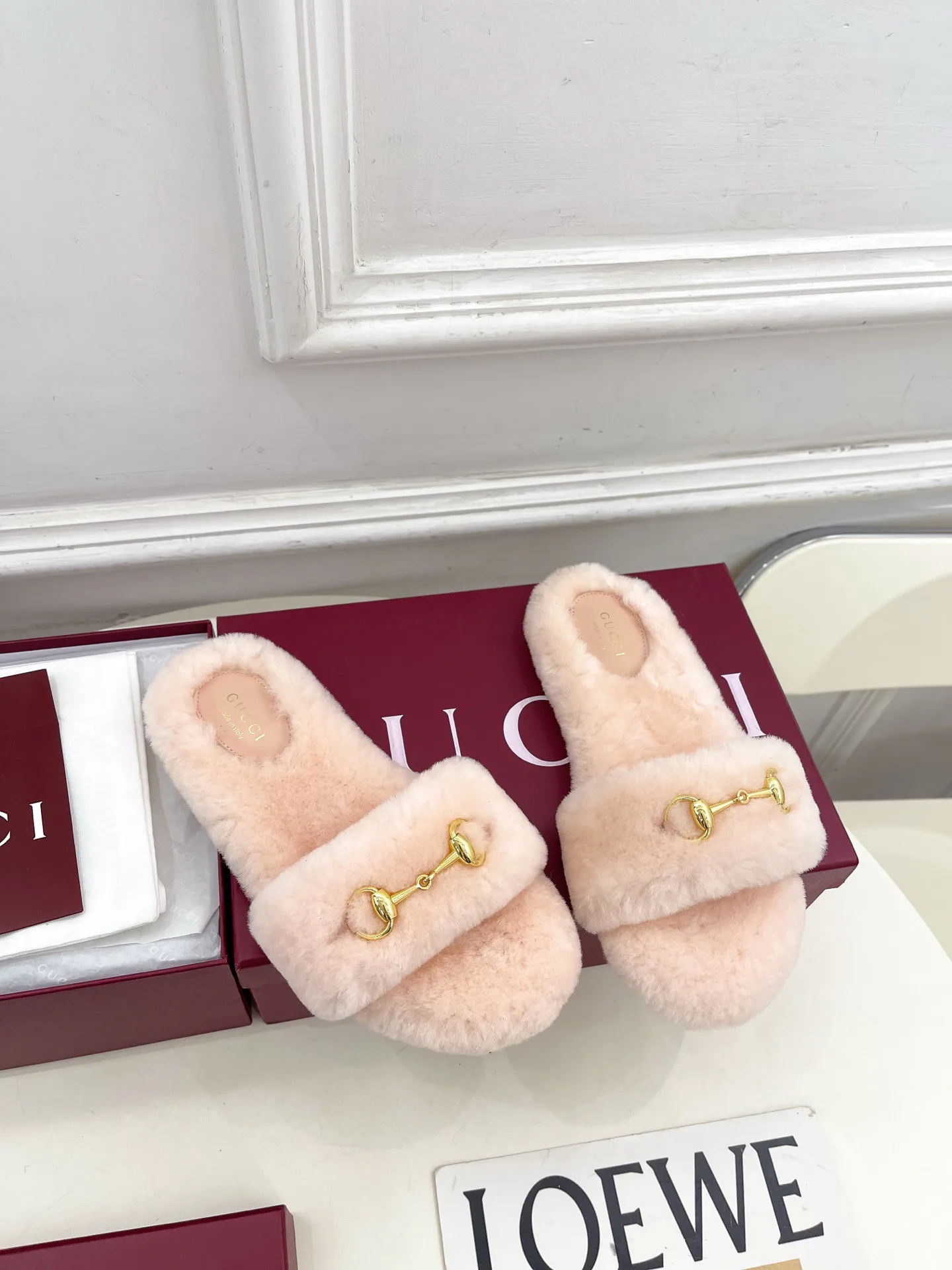 Тапочки Женские Gucci 385021