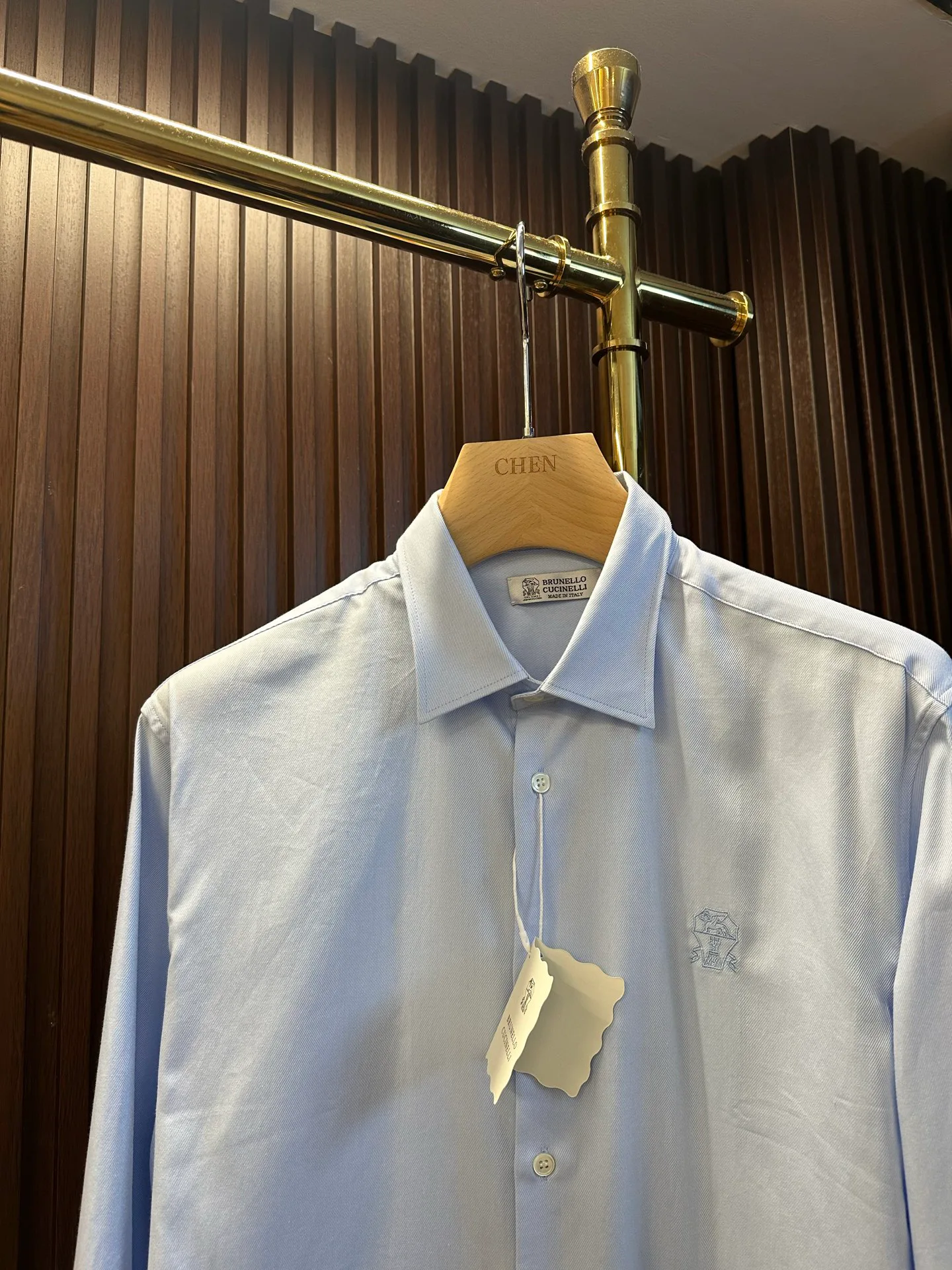 Рубашки Мужские Brunello Cucinelli 11383604