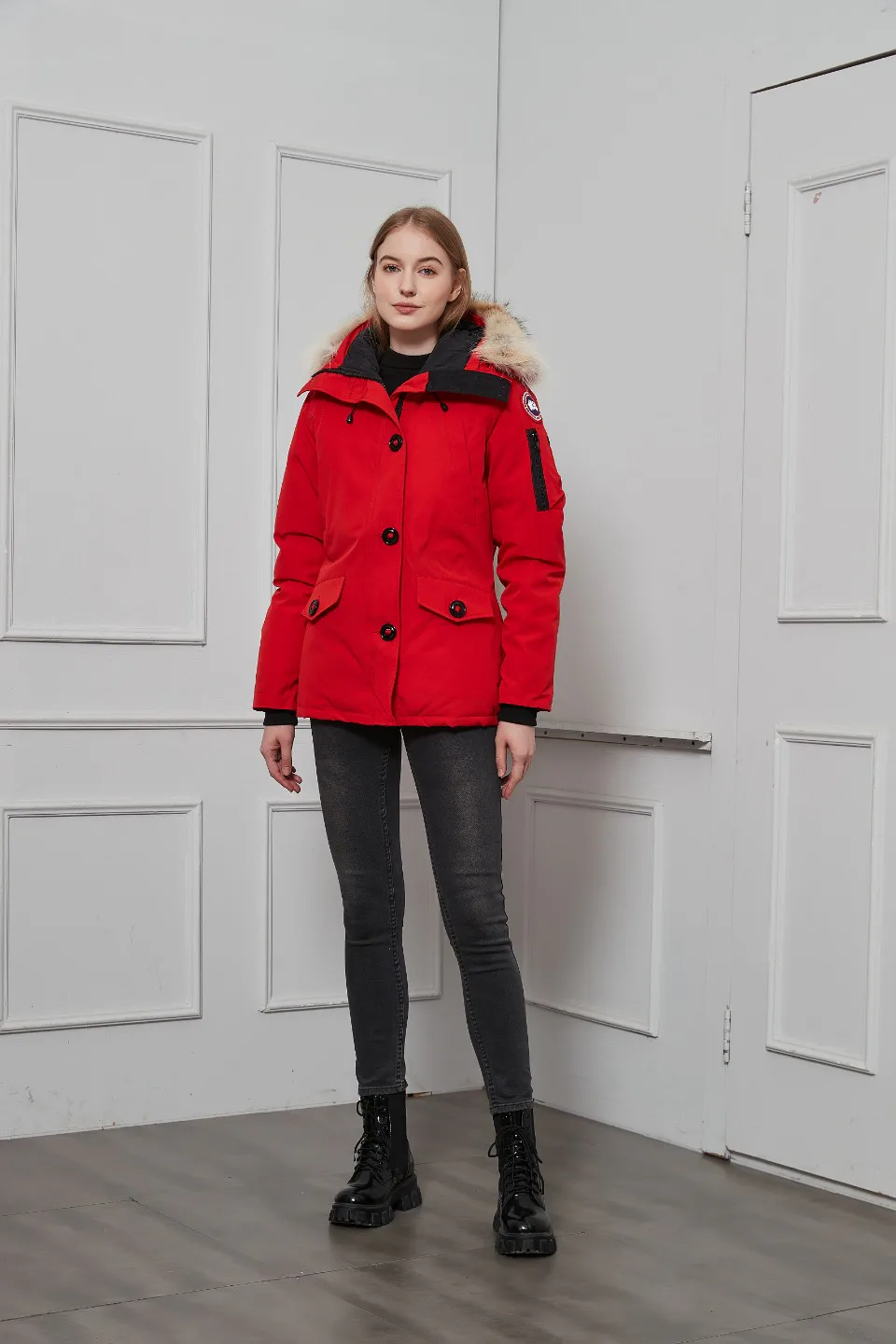 Куртки И Пуховики Женские Canada Goose 1773226