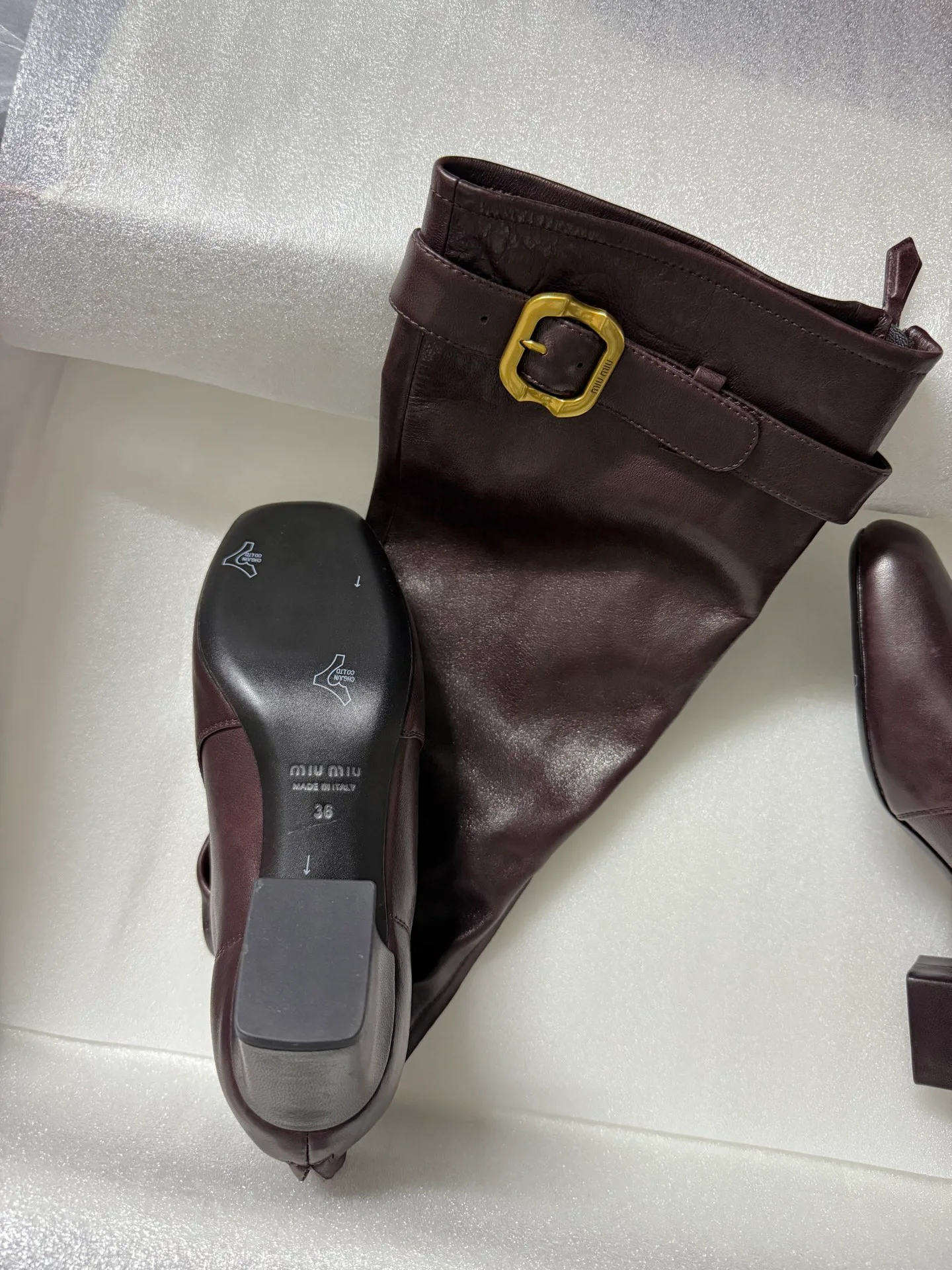 Сапоги Женские Miu Miu 18249522