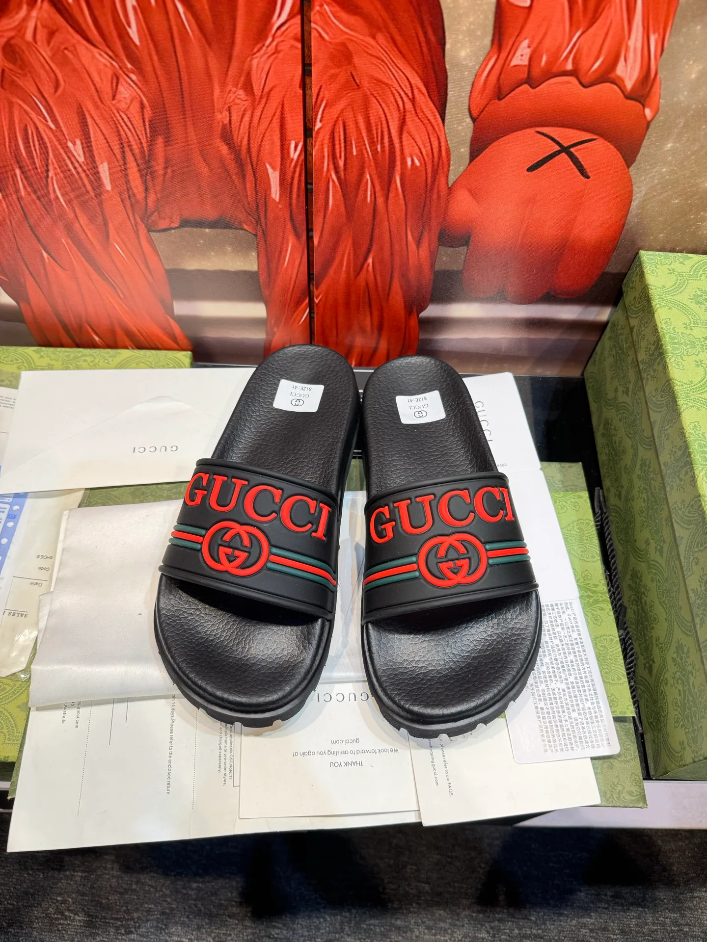 Шлепанцы Женские Gucci 10199411