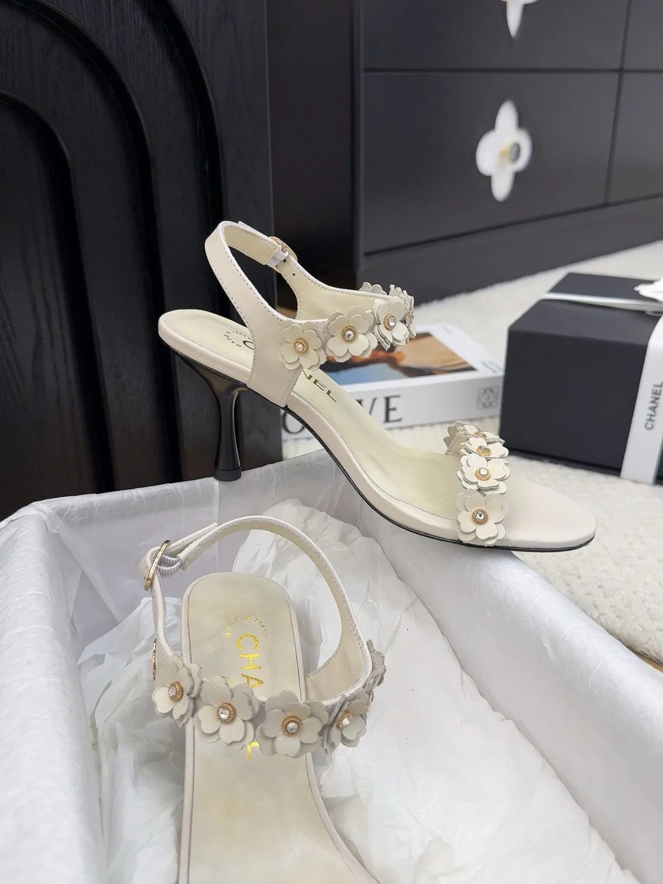 Босоножки Женские Chanel 30538