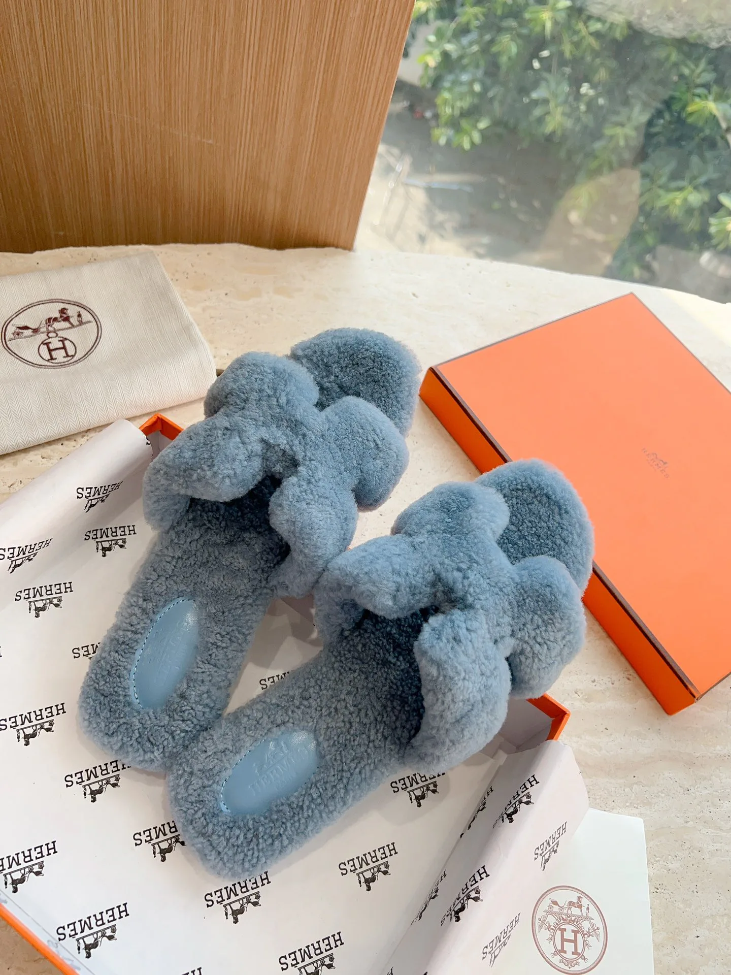 Тапочки Женские Hermes 18053295