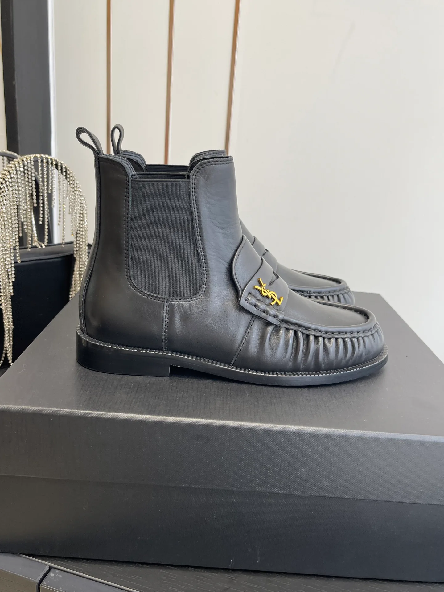 Ботинки Женские Saint Laurent 296603