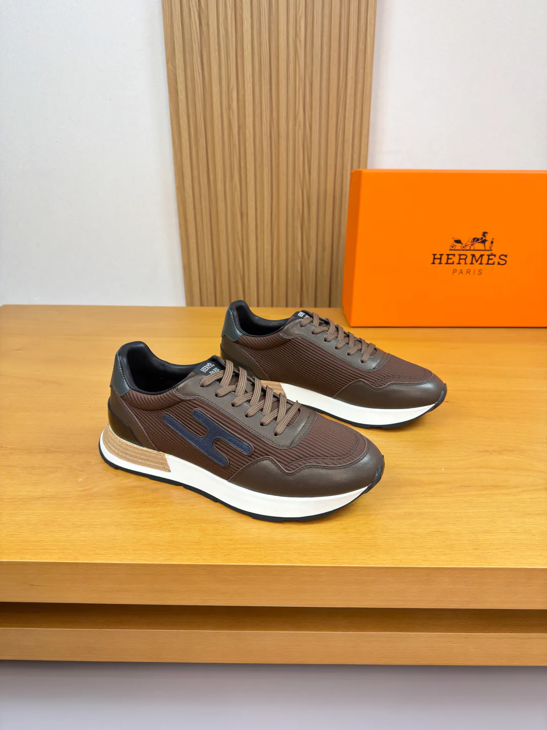 Кроссовки Мужские Hermes 1132307