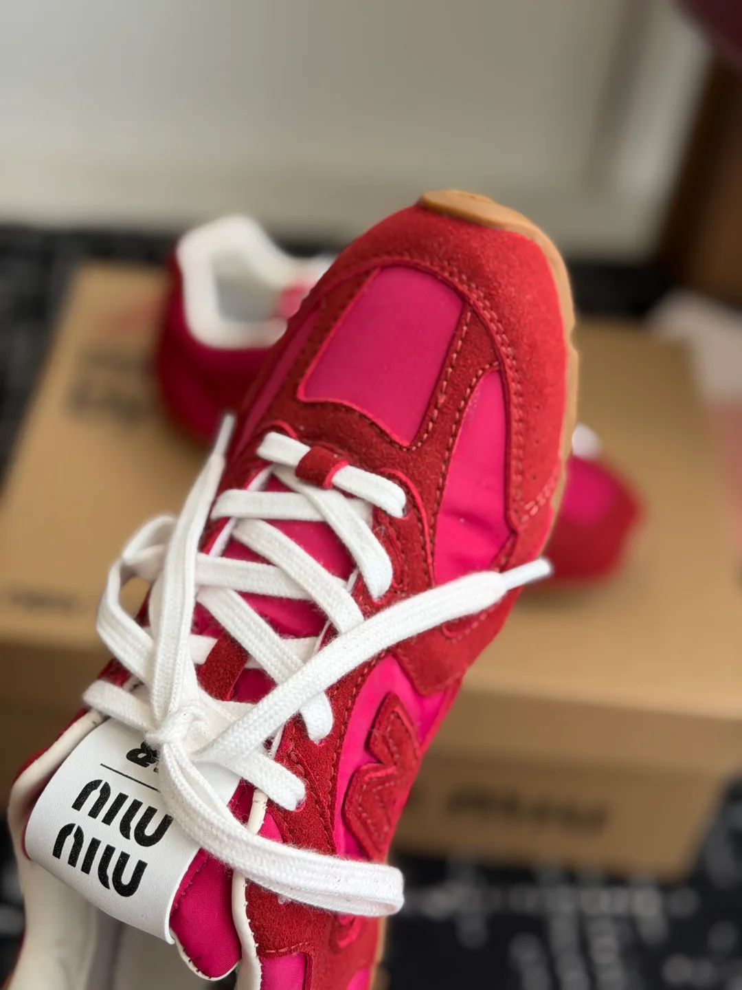 Кроссовки Женские Miu Miu 17240755