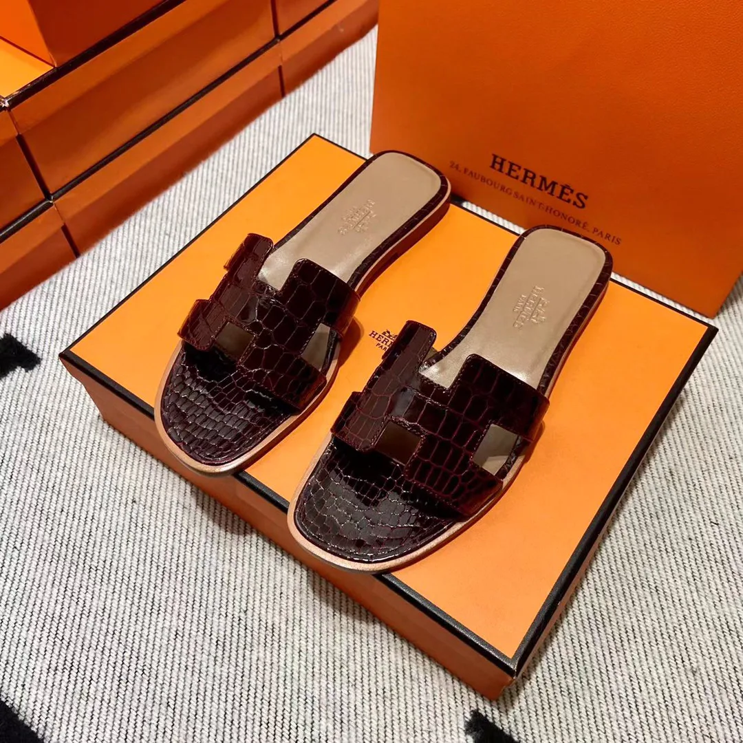 Шлепанцы Женские Hermes 4340585