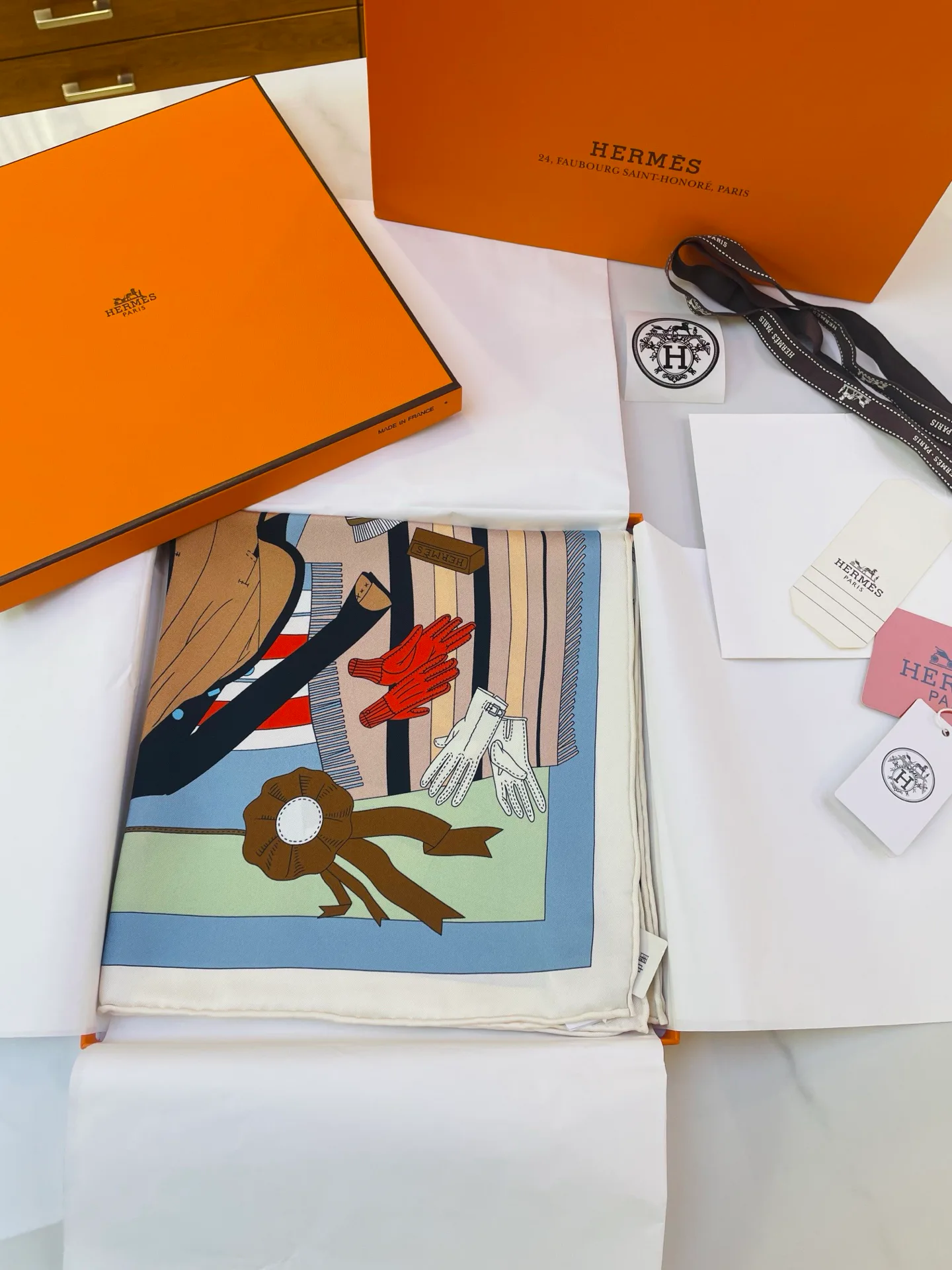 Шарфы Hermes 31112