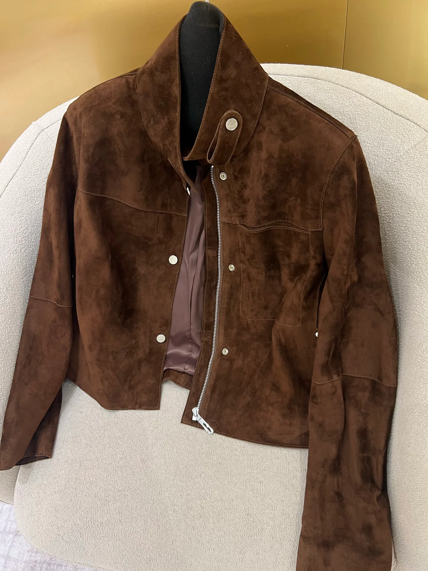 Кожаные Куртки И Дублёнки Женские Hermes 11428927