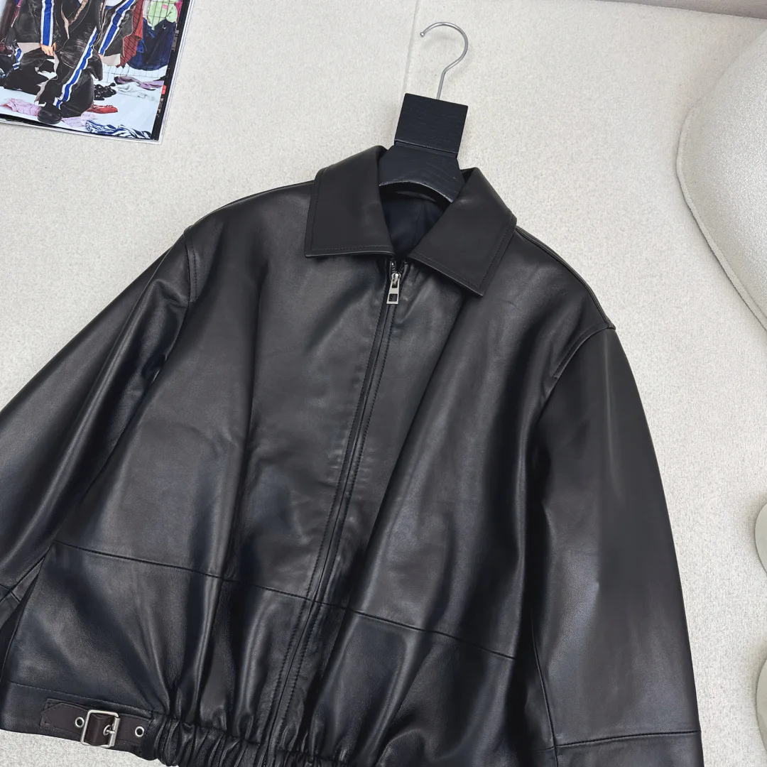 Кожаные Куртки И Дублёнки Женские Loewe 506828