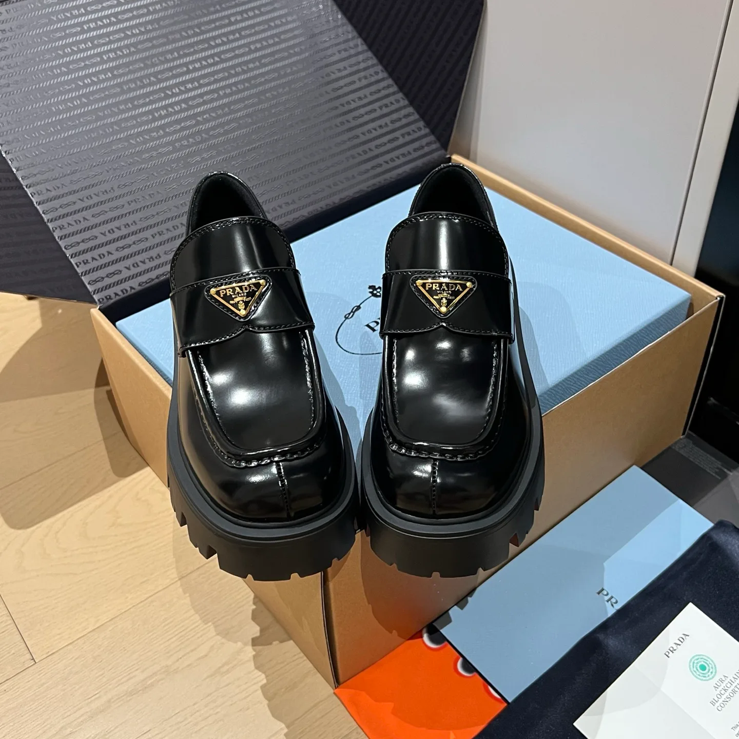 Лоферы И Мокасины Женские Prada 5027988