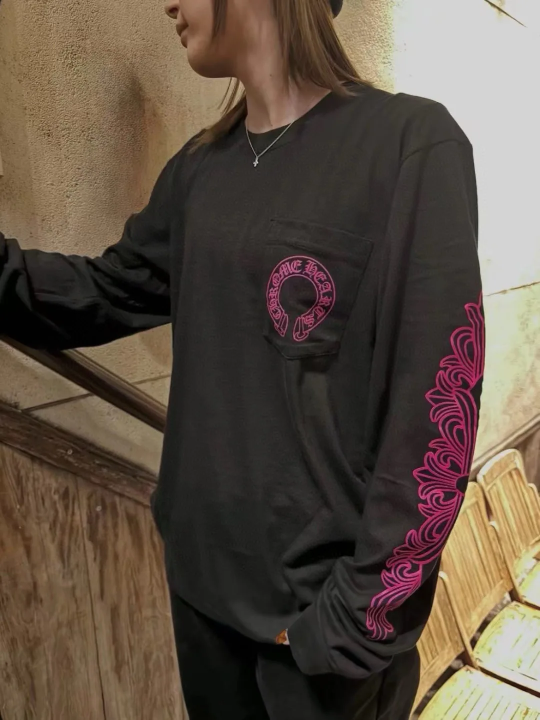 Футболки Мужские Chrome Hearts 11399358