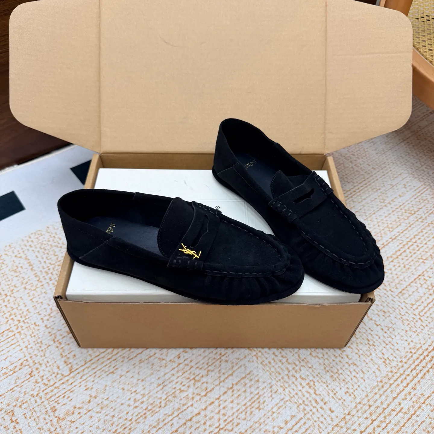 Лоферы И Мокасины Женские Saint Laurent 18104179