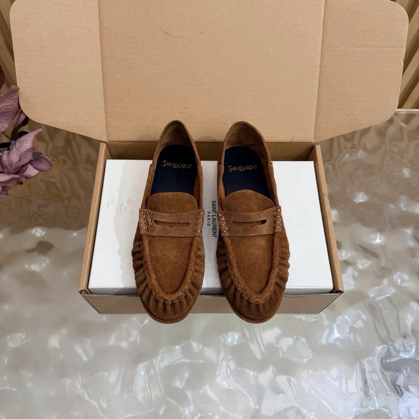 Лоферы И Мокасины Женские Saint Laurent 17926442