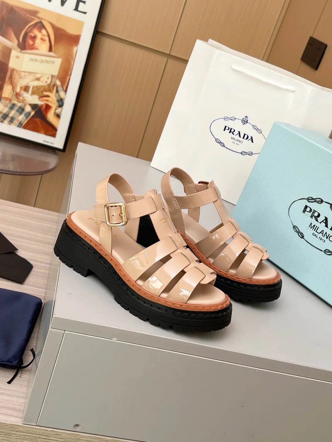 Босоножки Женские Prada 17496