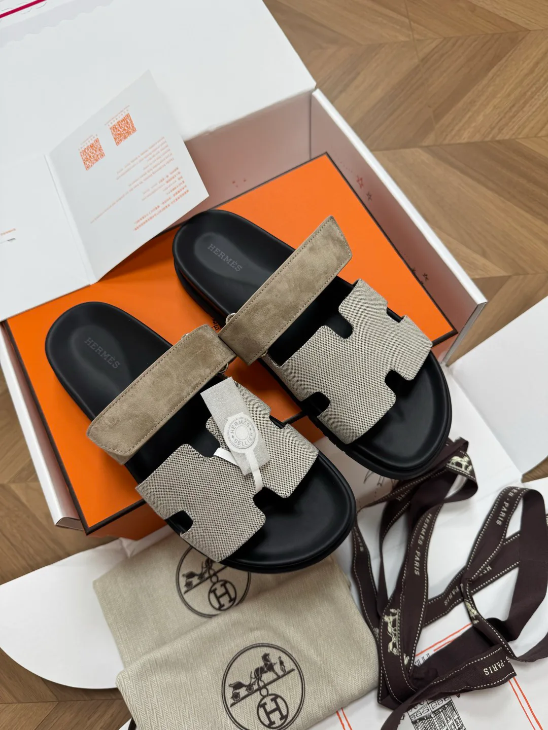 Сандалии Мужские Hermes 17568269