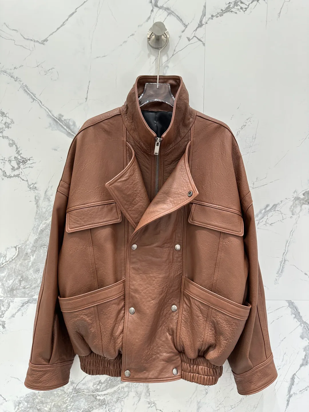 Кожаные Куртки И Дублёнки Женские Saint Laurent 11544783