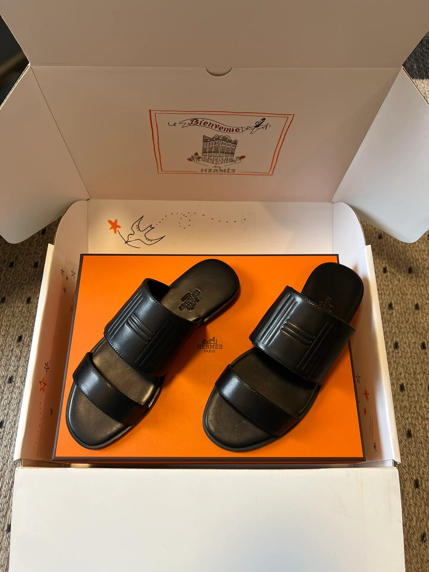 Шлепанцы Женские Hermes 11129431
