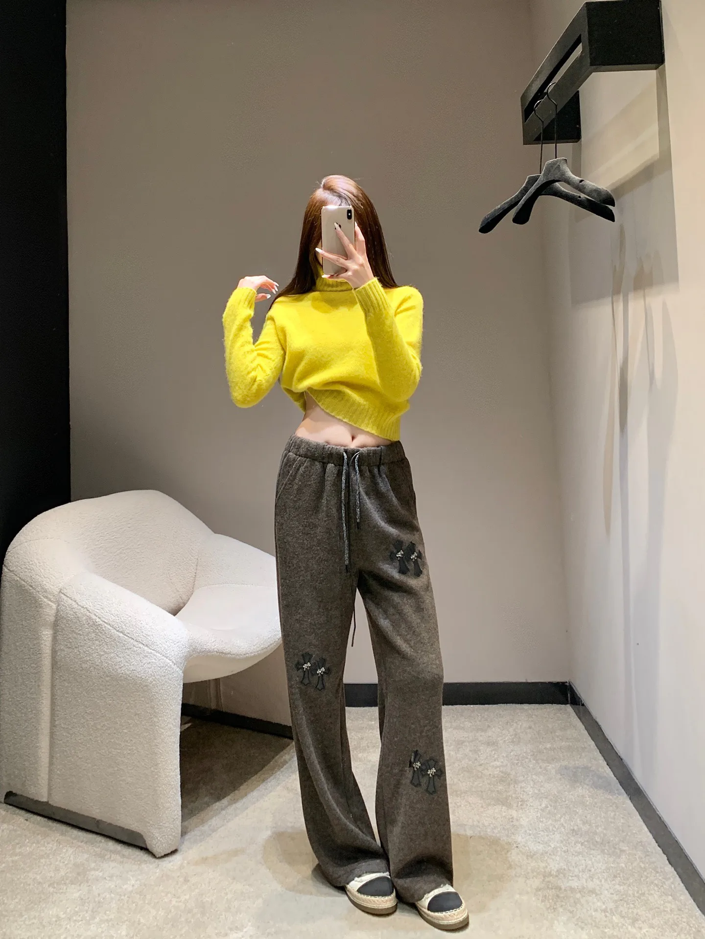 Брюки Женские Chrome Hearts 322923